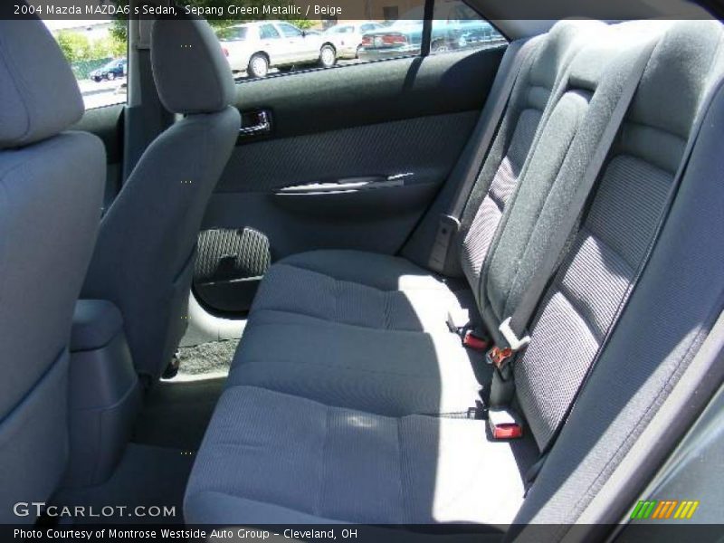 Sepang Green Metallic / Beige 2004 Mazda MAZDA6 s Sedan