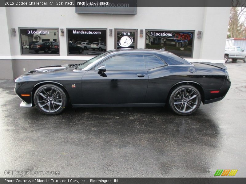 Pitch Black / Black 2019 Dodge Challenger R/T Scat Pack
