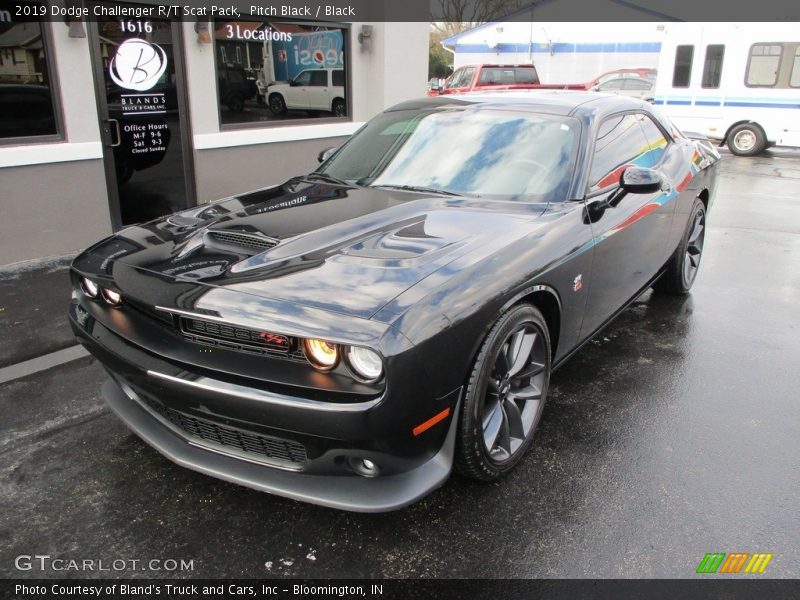 Pitch Black / Black 2019 Dodge Challenger R/T Scat Pack