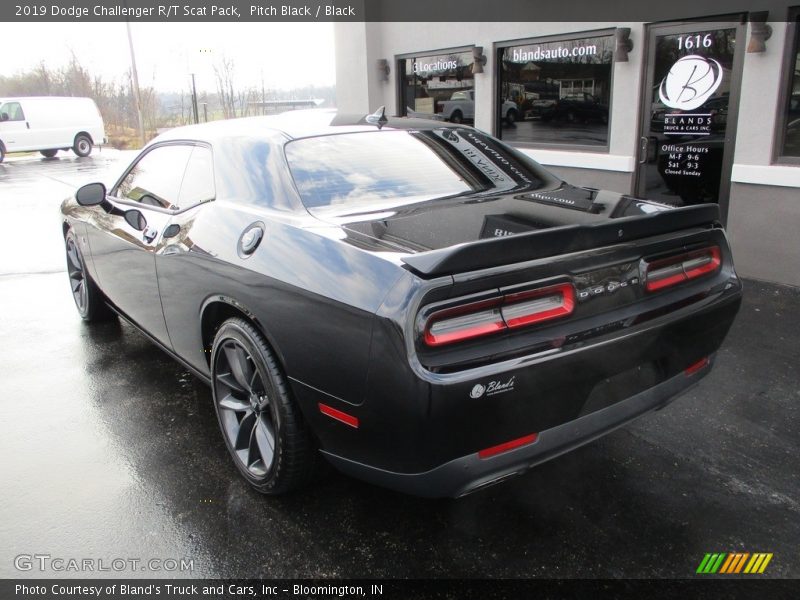 Pitch Black / Black 2019 Dodge Challenger R/T Scat Pack