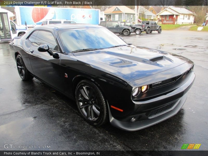 Pitch Black / Black 2019 Dodge Challenger R/T Scat Pack