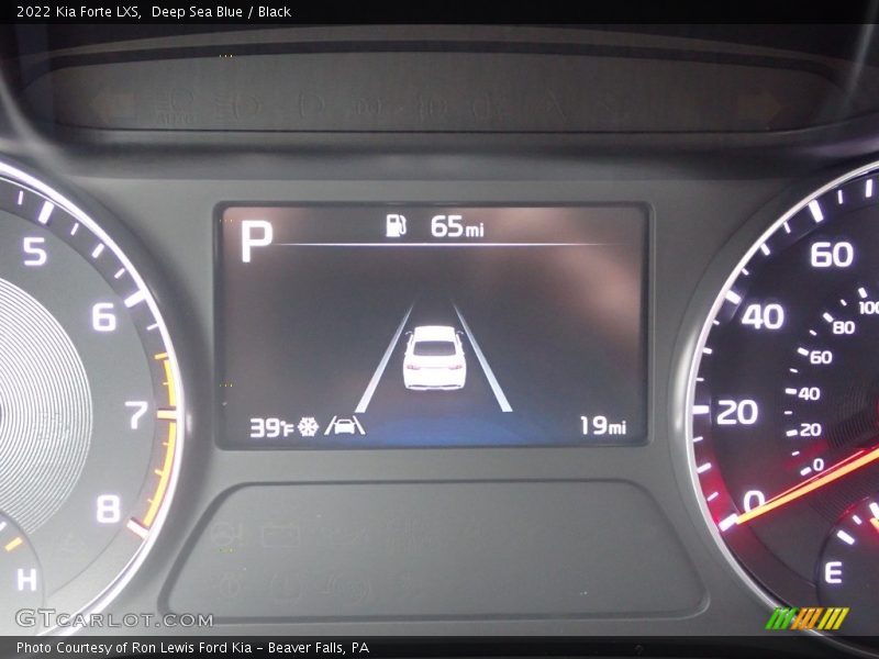 Deep Sea Blue / Black 2022 Kia Forte LXS
