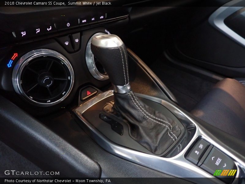 Summit White / Jet Black 2018 Chevrolet Camaro SS Coupe