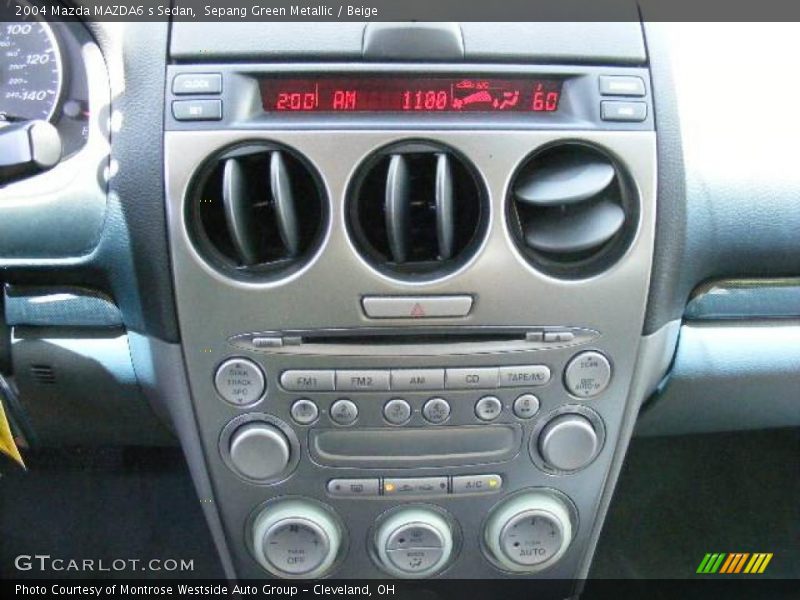 Sepang Green Metallic / Beige 2004 Mazda MAZDA6 s Sedan