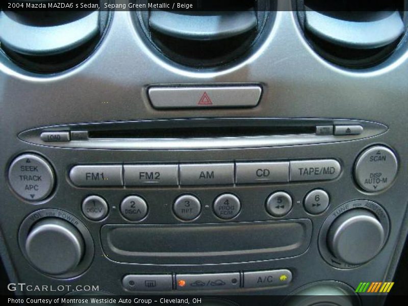 Sepang Green Metallic / Beige 2004 Mazda MAZDA6 s Sedan