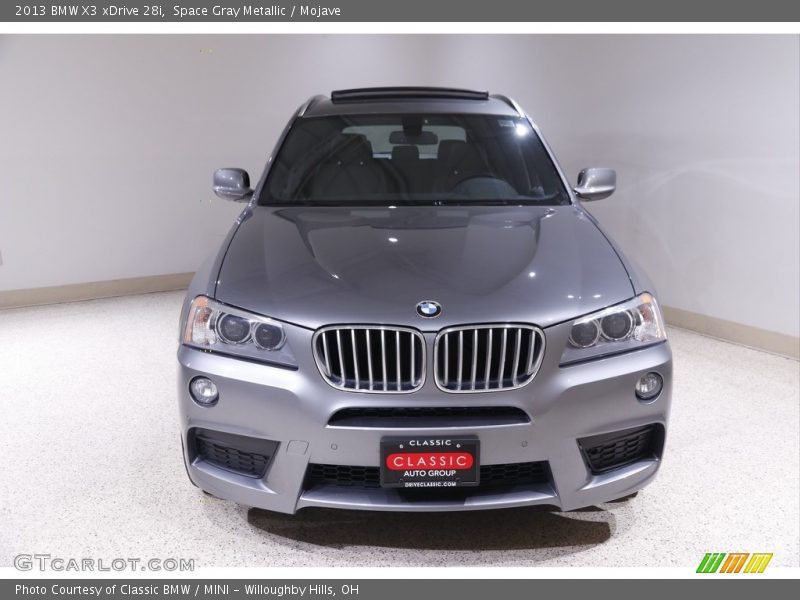 Space Gray Metallic / Mojave 2013 BMW X3 xDrive 28i