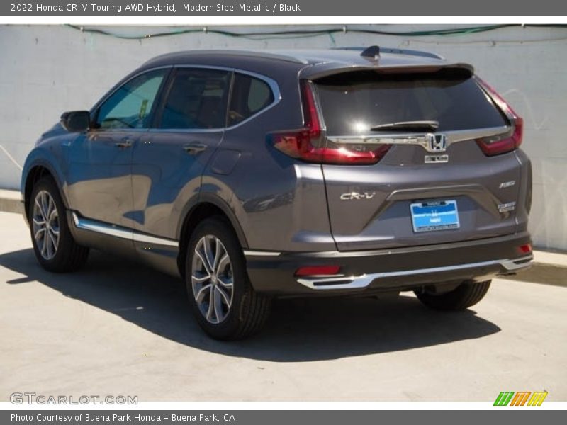 Modern Steel Metallic / Black 2022 Honda CR-V Touring AWD Hybrid