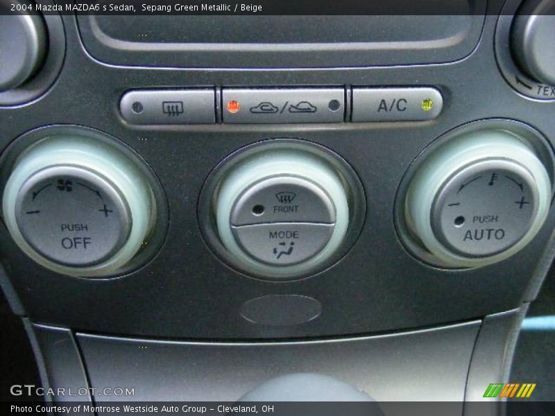 Sepang Green Metallic / Beige 2004 Mazda MAZDA6 s Sedan