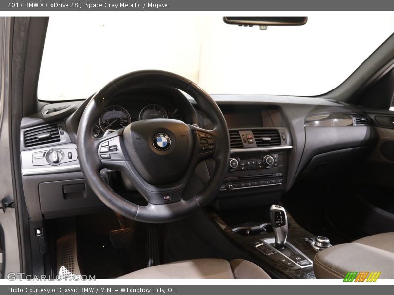 Space Gray Metallic / Mojave 2013 BMW X3 xDrive 28i