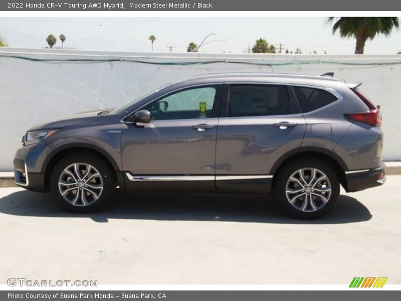 Modern Steel Metallic / Black 2022 Honda CR-V Touring AWD Hybrid