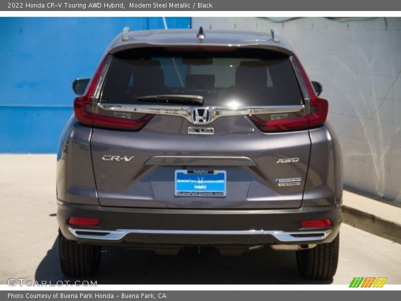 Modern Steel Metallic / Black 2022 Honda CR-V Touring AWD Hybrid