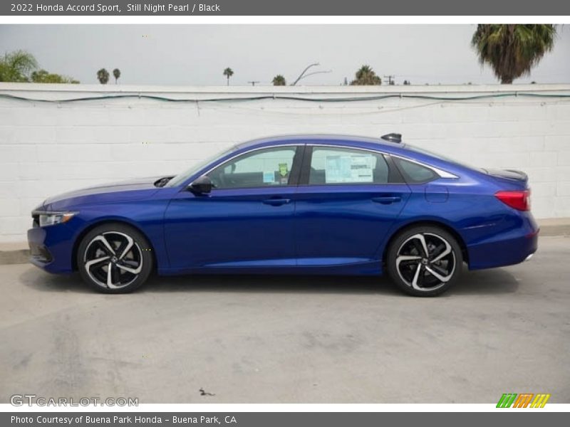 Still Night Pearl / Black 2022 Honda Accord Sport