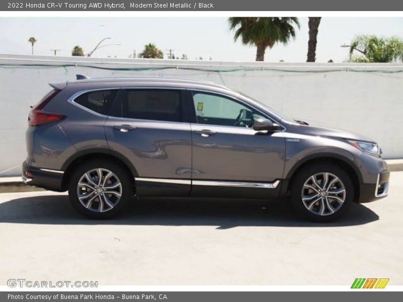 Modern Steel Metallic / Black 2022 Honda CR-V Touring AWD Hybrid