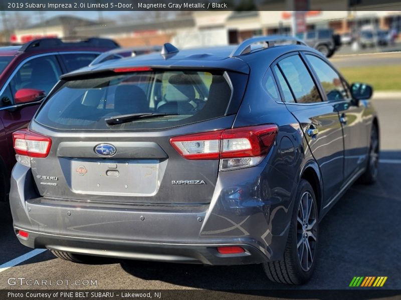 Magnetite Gray Metallic / Black 2019 Subaru Impreza 2.0i Limited 5-Door