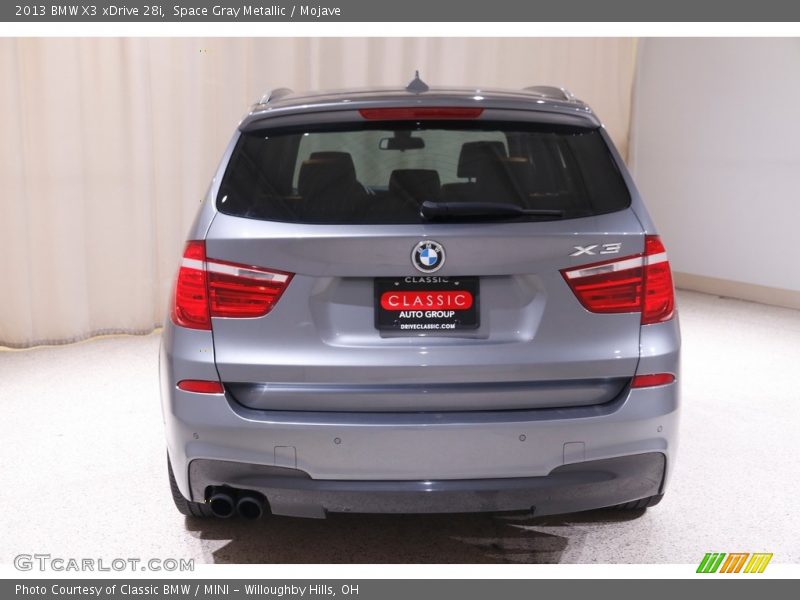 Space Gray Metallic / Mojave 2013 BMW X3 xDrive 28i