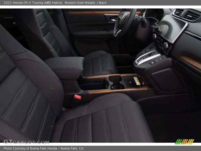 Modern Steel Metallic / Black 2022 Honda CR-V Touring AWD Hybrid