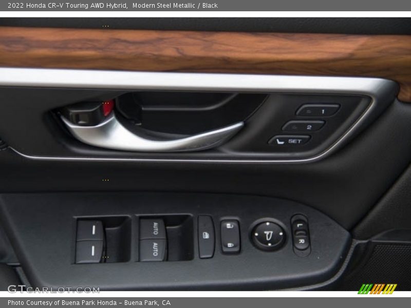 Modern Steel Metallic / Black 2022 Honda CR-V Touring AWD Hybrid