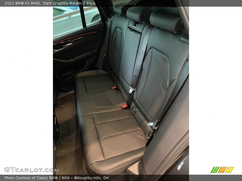 Rear Seat of 2022 X3 M40i