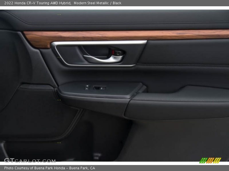 Modern Steel Metallic / Black 2022 Honda CR-V Touring AWD Hybrid