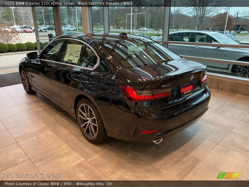 Black Sapphire Metallic / Black 2022 BMW 3 Series 330i xDrive Sedan