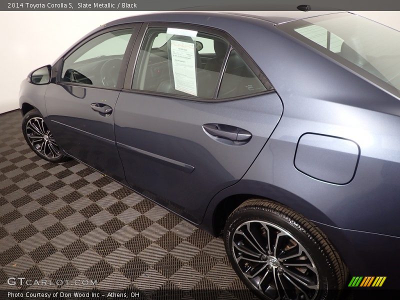 Slate Metallic / Black 2014 Toyota Corolla S
