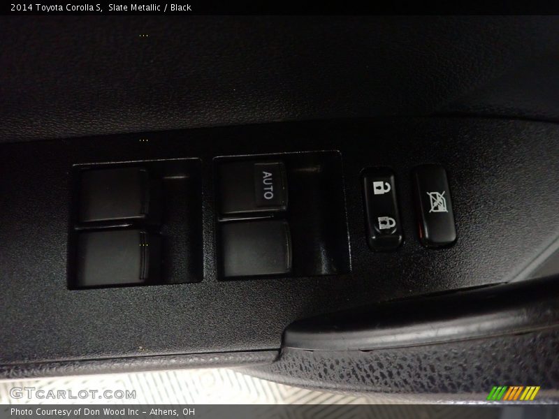 Slate Metallic / Black 2014 Toyota Corolla S