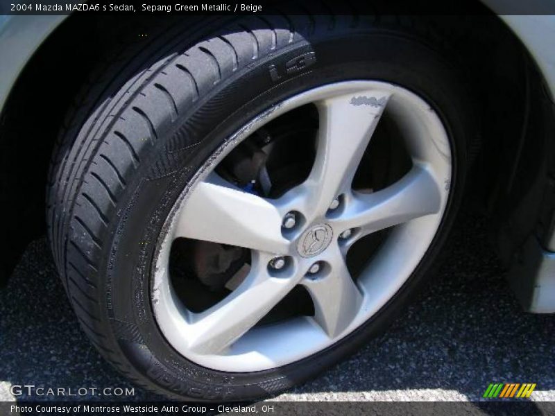Sepang Green Metallic / Beige 2004 Mazda MAZDA6 s Sedan