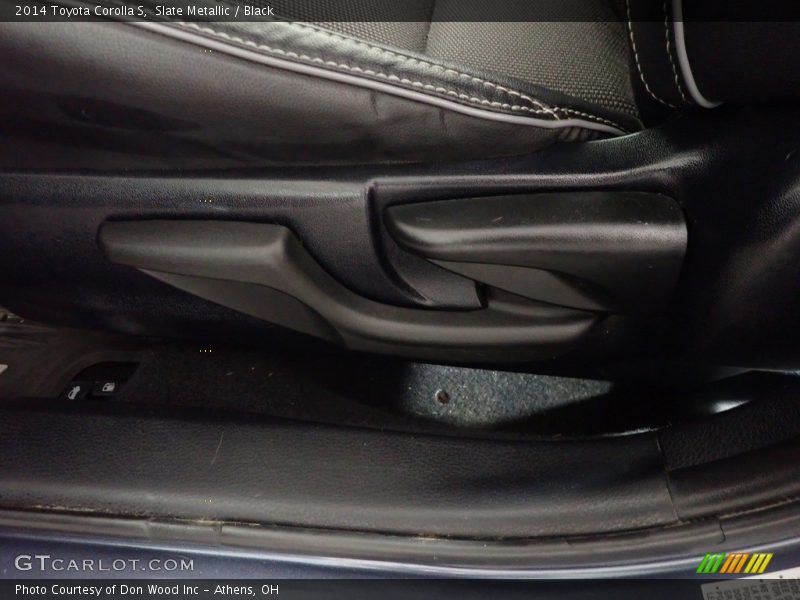 Slate Metallic / Black 2014 Toyota Corolla S