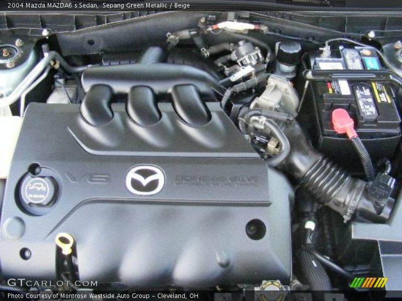 Sepang Green Metallic / Beige 2004 Mazda MAZDA6 s Sedan