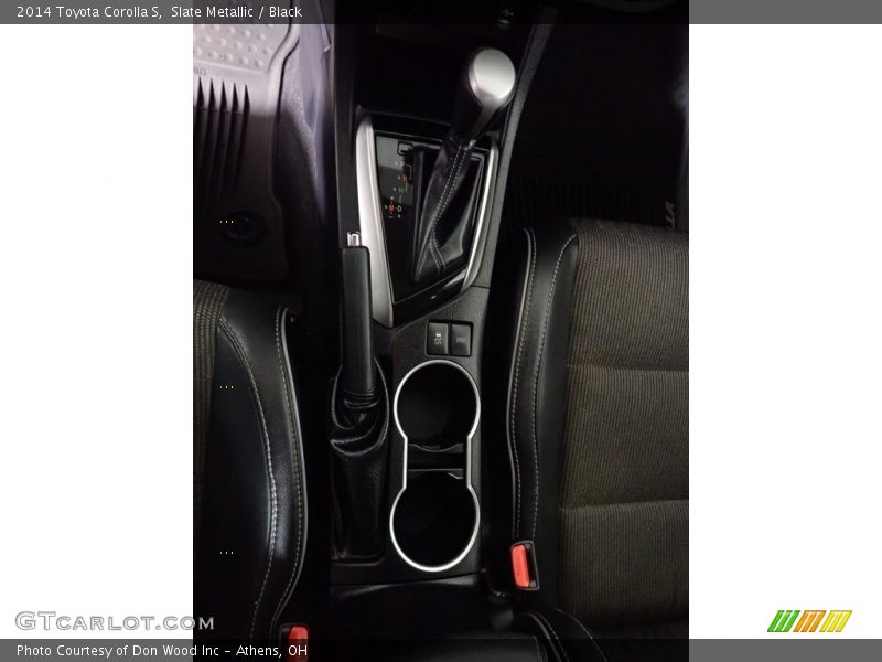 Slate Metallic / Black 2014 Toyota Corolla S