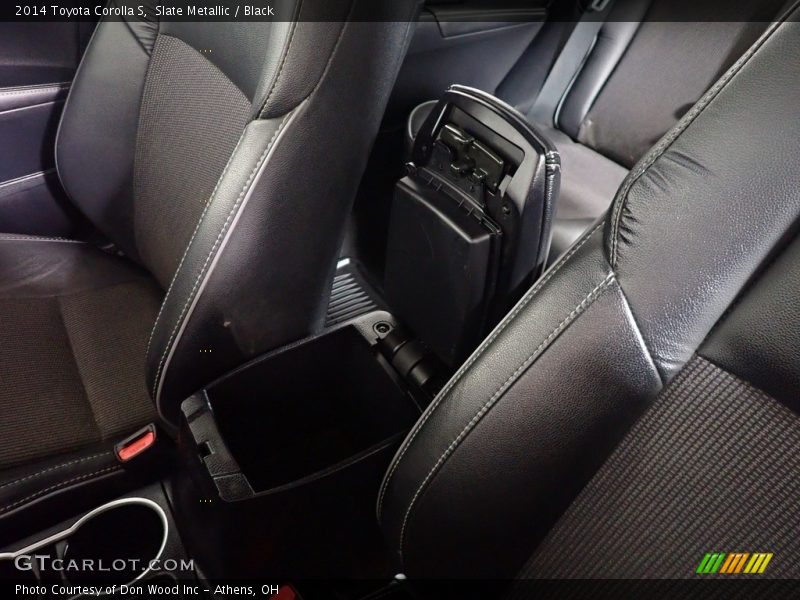 Slate Metallic / Black 2014 Toyota Corolla S