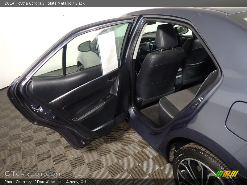 Slate Metallic / Black 2014 Toyota Corolla S