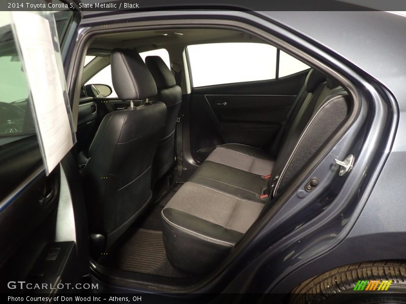 Slate Metallic / Black 2014 Toyota Corolla S