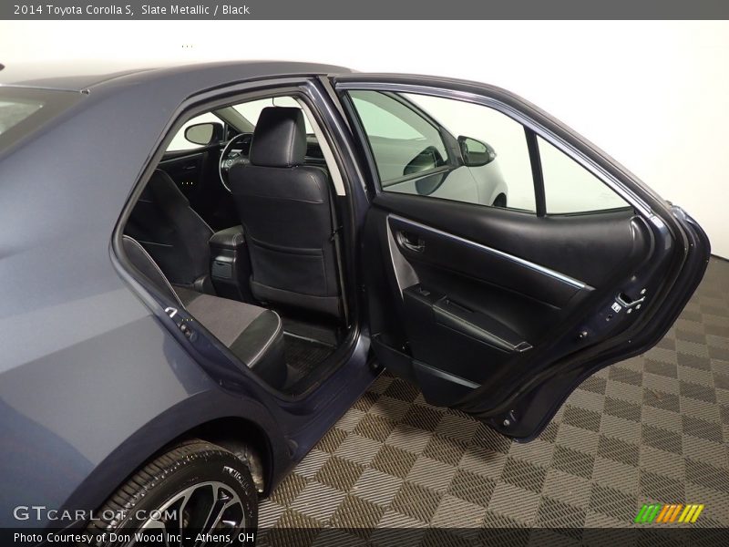 Slate Metallic / Black 2014 Toyota Corolla S