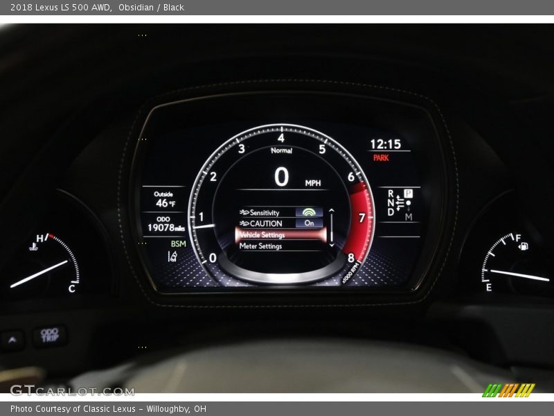  2018 LS 500 AWD 500 AWD Gauges