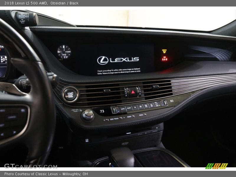 Obsidian / Black 2018 Lexus LS 500 AWD