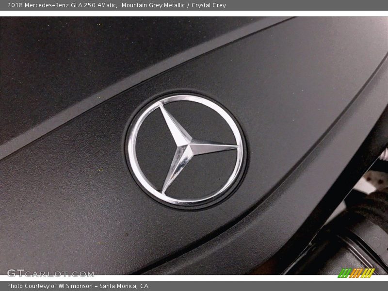 Mountain Grey Metallic / Crystal Grey 2018 Mercedes-Benz GLA 250 4Matic