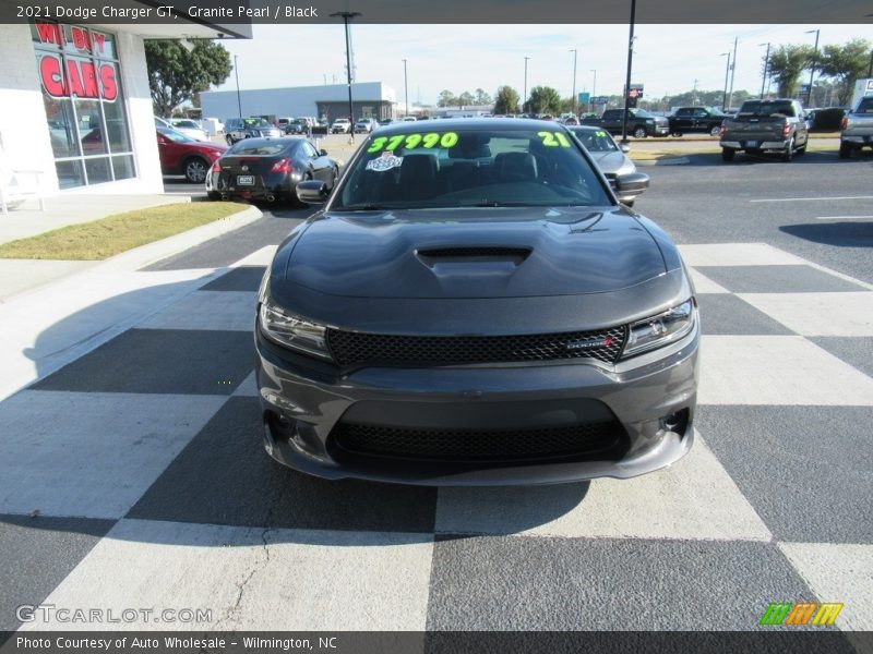 Granite Pearl / Black 2021 Dodge Charger GT