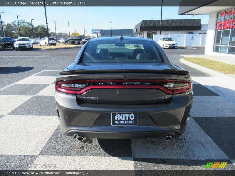 Granite Pearl / Black 2021 Dodge Charger GT