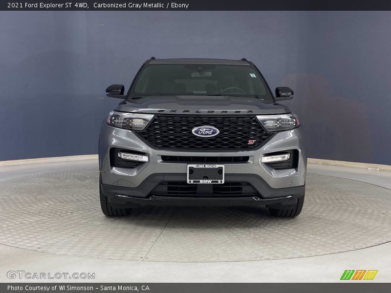 Carbonized Gray Metallic / Ebony 2021 Ford Explorer ST 4WD