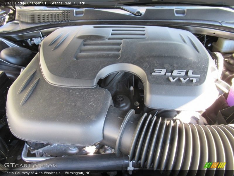 Granite Pearl / Black 2021 Dodge Charger GT