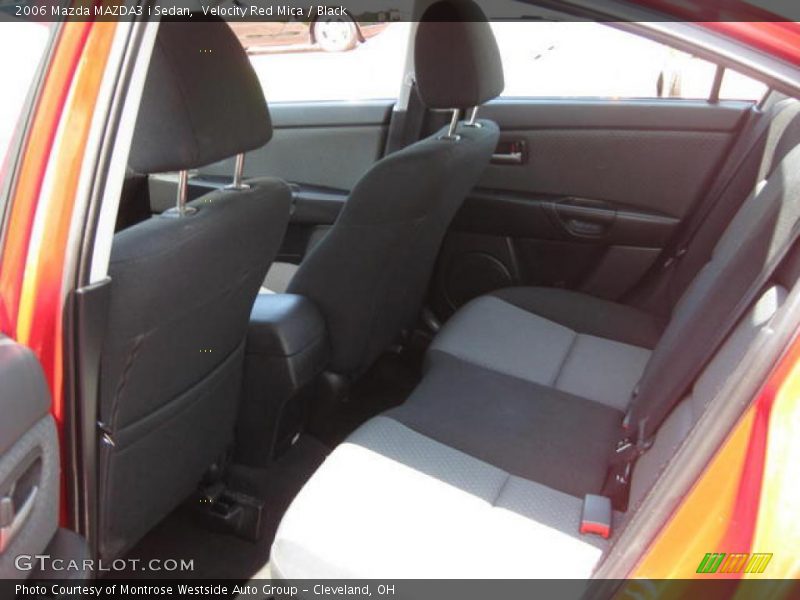 Velocity Red Mica / Black 2006 Mazda MAZDA3 i Sedan