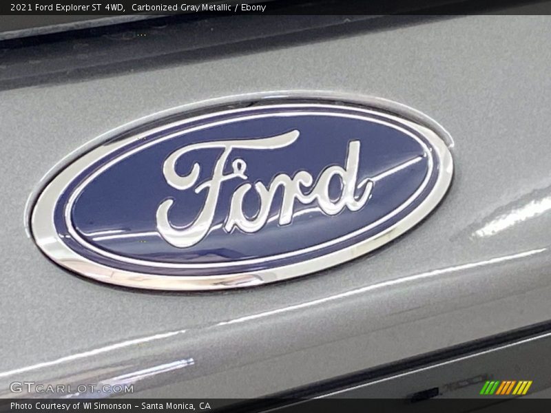 Carbonized Gray Metallic / Ebony 2021 Ford Explorer ST 4WD