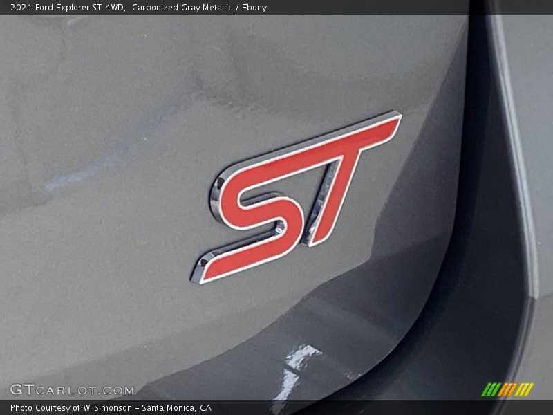 Carbonized Gray Metallic / Ebony 2021 Ford Explorer ST 4WD