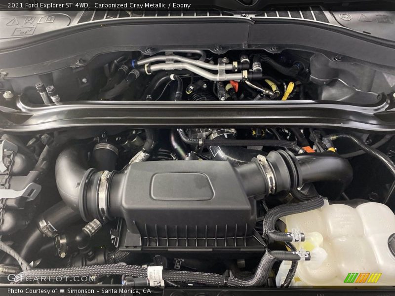 Carbonized Gray Metallic / Ebony 2021 Ford Explorer ST 4WD