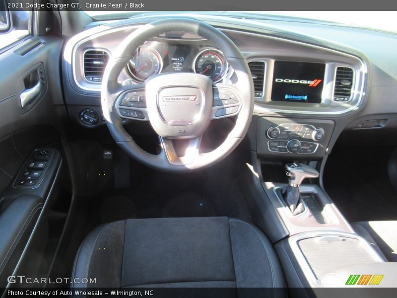 Granite Pearl / Black 2021 Dodge Charger GT