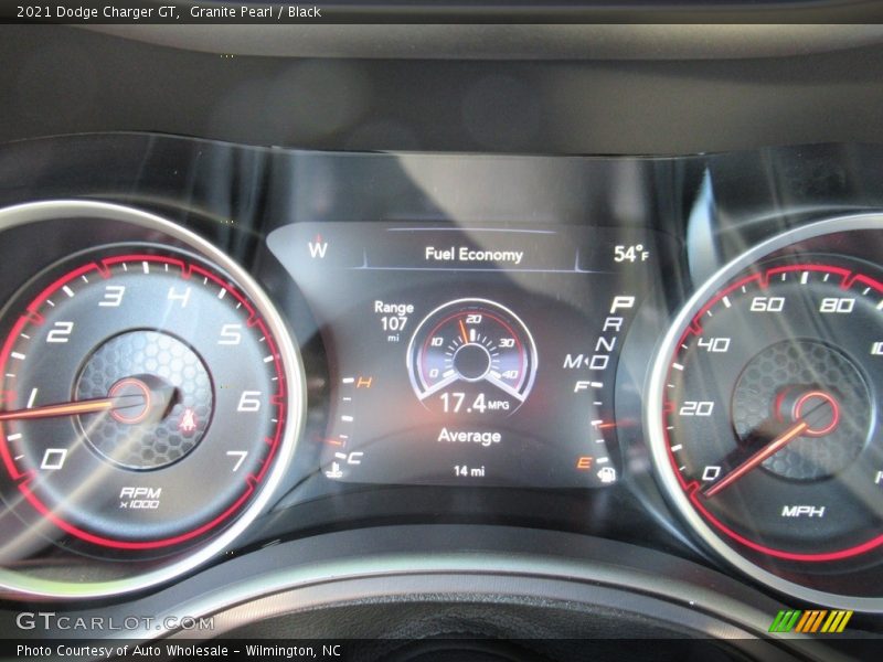 Granite Pearl / Black 2021 Dodge Charger GT