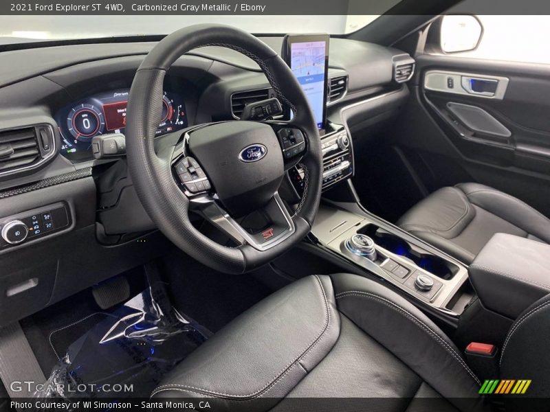 Carbonized Gray Metallic / Ebony 2021 Ford Explorer ST 4WD