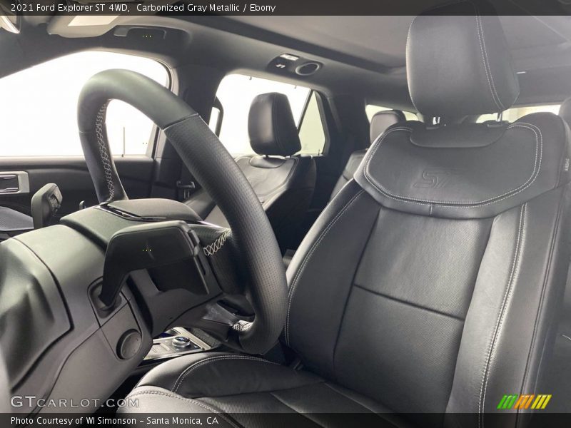 Carbonized Gray Metallic / Ebony 2021 Ford Explorer ST 4WD