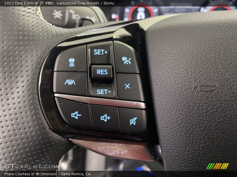 Carbonized Gray Metallic / Ebony 2021 Ford Explorer ST 4WD